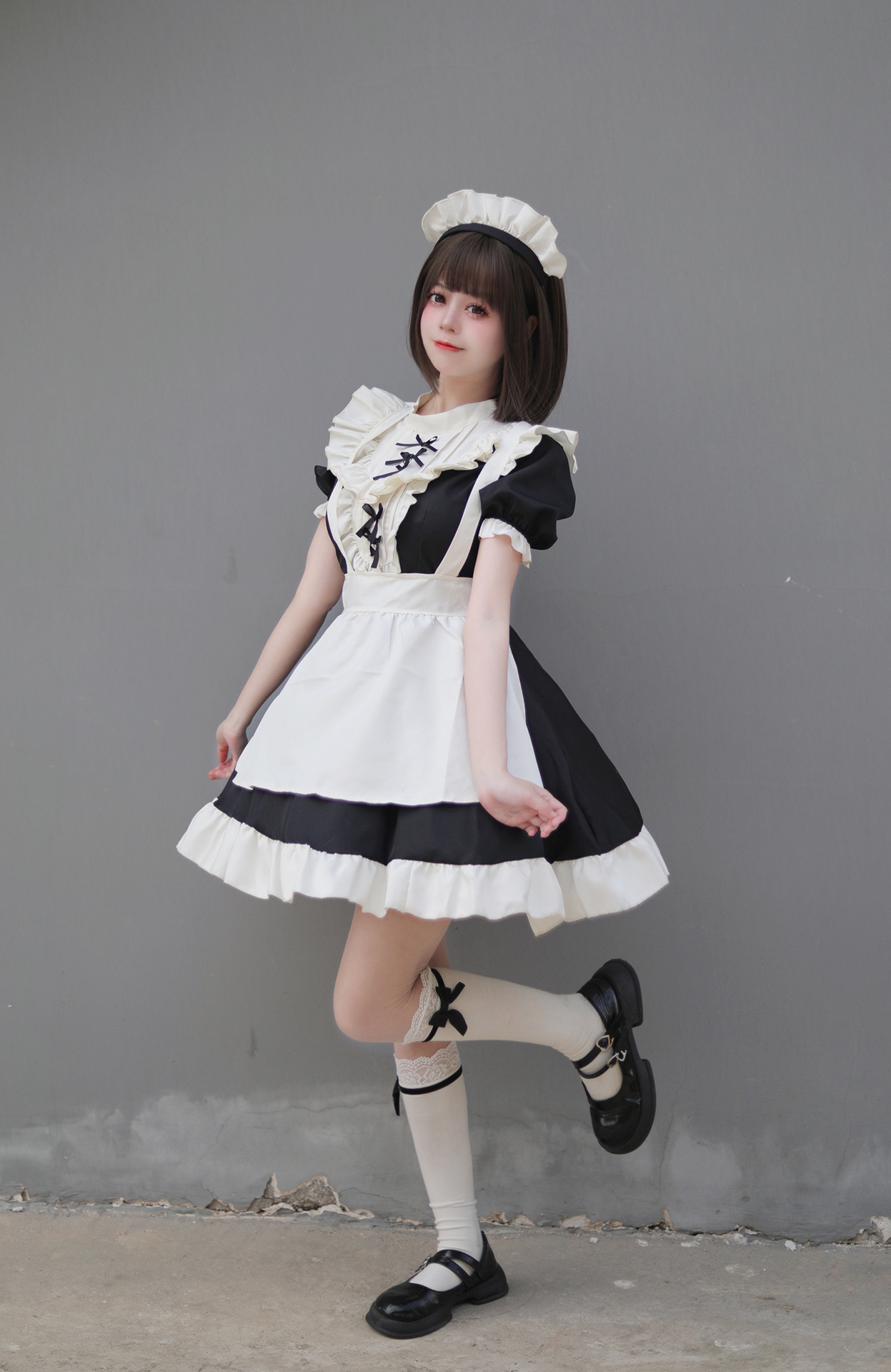 Maid Costume for Maid Café and Casual Wear